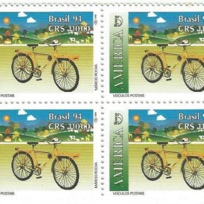 QC1885MINT - UPAEP 94 - VEÍCULOS POSTAIS - 1994 - MINT
