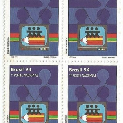 QC1898MINT - PLANO DECENAL DE EDUCACÃO PARA TODOS - CFN - 1994 - MINT