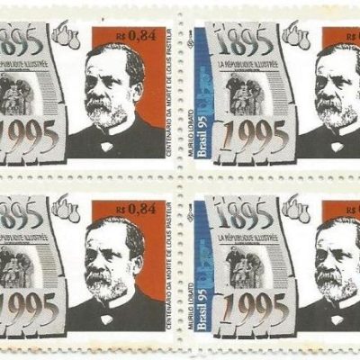 QC1933MINT - CENTENÁRIO DA MORTE DE LOUIS PASTEUR - 1995 - MINT