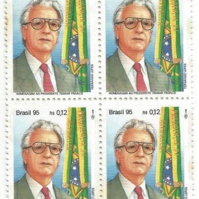 QC1936MINT - HOMENAGEM AO PRESIDENTE ITAMAR FRANCO - 1995 - MINT