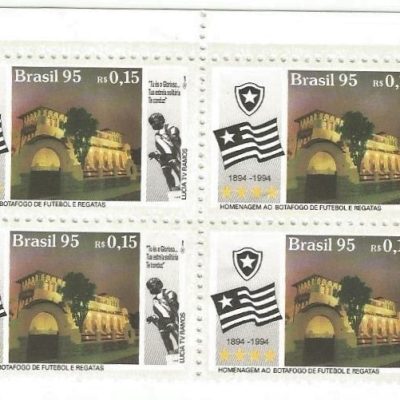 QC1983MINT - CLUBES DE FUTEBOL BOTAFOGO DE FUTEBOL E REGATAS - 1995 - MINT