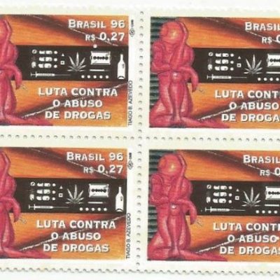 QC2003MINT - LUTA CONTRA O ABUSO DE DROGAS - 1996 - MINT