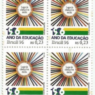 QC2004MINT - ANO DA EDUCAÇÃO - 1996 - MINT