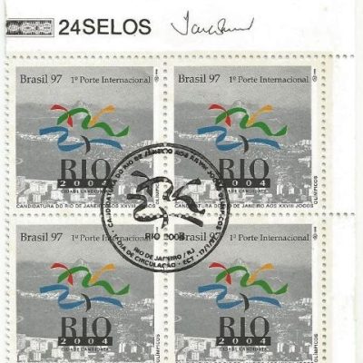QC2022CBC - CANDIDATURA DO RIO DE JANEIRO AOS XXVIII JOGOS OLÍMPICOS - 1997 - CBC