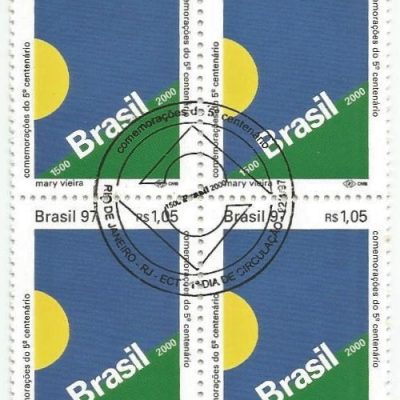 QC2030CBC - COMEMORAÇÃO DO 5° CENTENÁRIO DO DESCOBRIMENTO DO BRASIL - 1997 - CBC