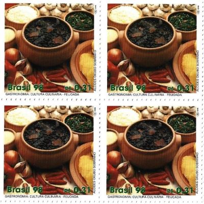 QC2137MINT - GASTRONOMIA - FEIJOADA - 1998 - MINT