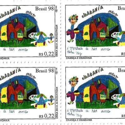 QC2168MINT - CRIANÇA E CIDADANIA - 1998 - MINT
