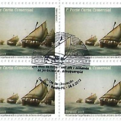 QC3288CBC - 400 anos da força naval sob o comando de Jerônimo de Albuquerque -  2013 - CBC