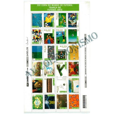 SCF2113 - Copa do Mundo - França 98 - Futebol Arte - 1998