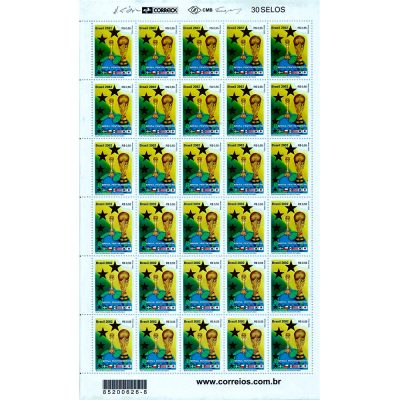 SCF2469 - Brasil Pentacampeão Mundial de Futebol - 2002