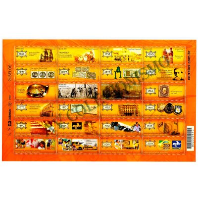 SCF3249 - Correios - 350 Anos - Historia - Pessoas - Açao - 2013