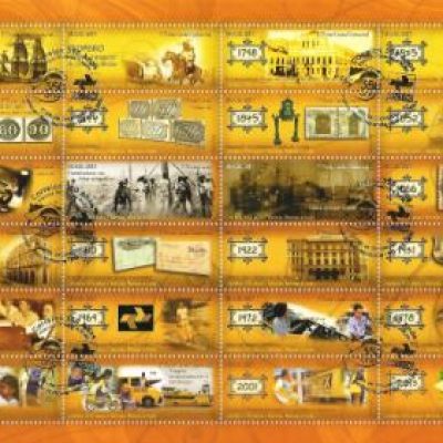 SCF3249 - Correios 350 anos: História, Pessoas e Ação - 1º Porte Comercial - 2013 - CBC