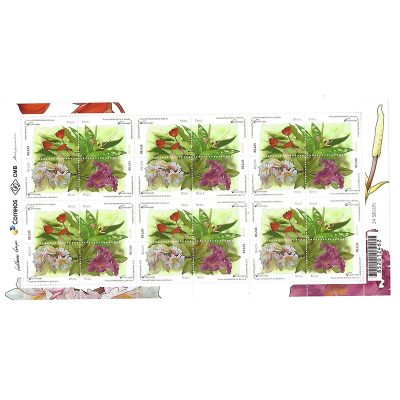 SCF3708 - Flora da Mata Atlântica - Begônia - Antúrio - Ipê Branco - Ipê Rosa - 2017