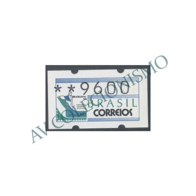 SE05 - Selo Etiqueta Brasiliana 93 - 1993
