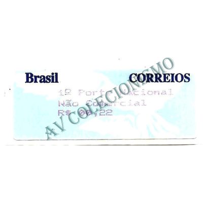 SE07 - Selo Etiqueta Pomba Branca  - 1997