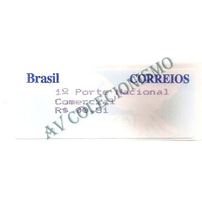 SE08 - Selo Etiqueta Pomba Branca  - 1997