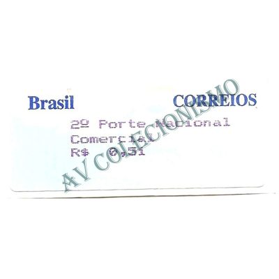 SE10A - Selo Etiqueta Pomba Branca  - 1997