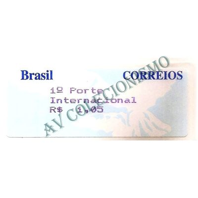 SE11A - Selo Etiqueta Pomba Branca  - 1997