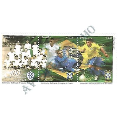 STC3370 - Centenário da Seleção Brasileira de Futebol - 100 anos da CBF - 2014