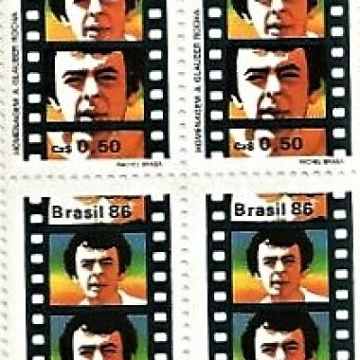 QC1533MINT - HOMENAGEM A GLAUBER ROCHA CINEASTA (1939 - 1981) - 1986 - MINT