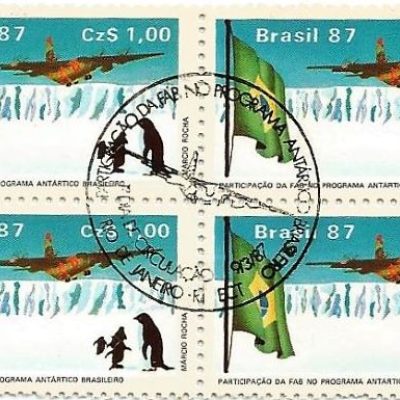 QC1544CBC - PARTICIPAÇÃO DA FAB NO PROGRAMA ANTÁRTICO - 1987 - CBC