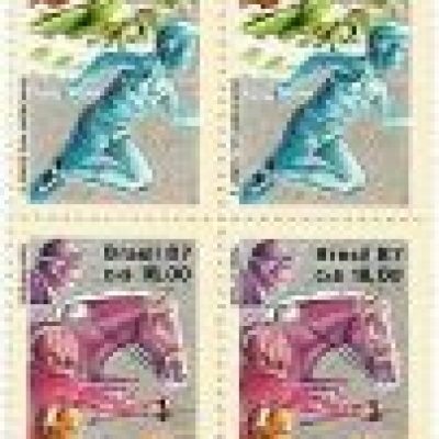 QC1548MINT - X JOGOS PAN-AMERICANOS (INDIANÁPOLIS-EUA) - 1987 - MINT