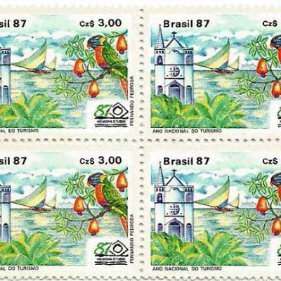 QC1557MINT - ANO NACIONAL DO TURISMO - 1987 - MINT